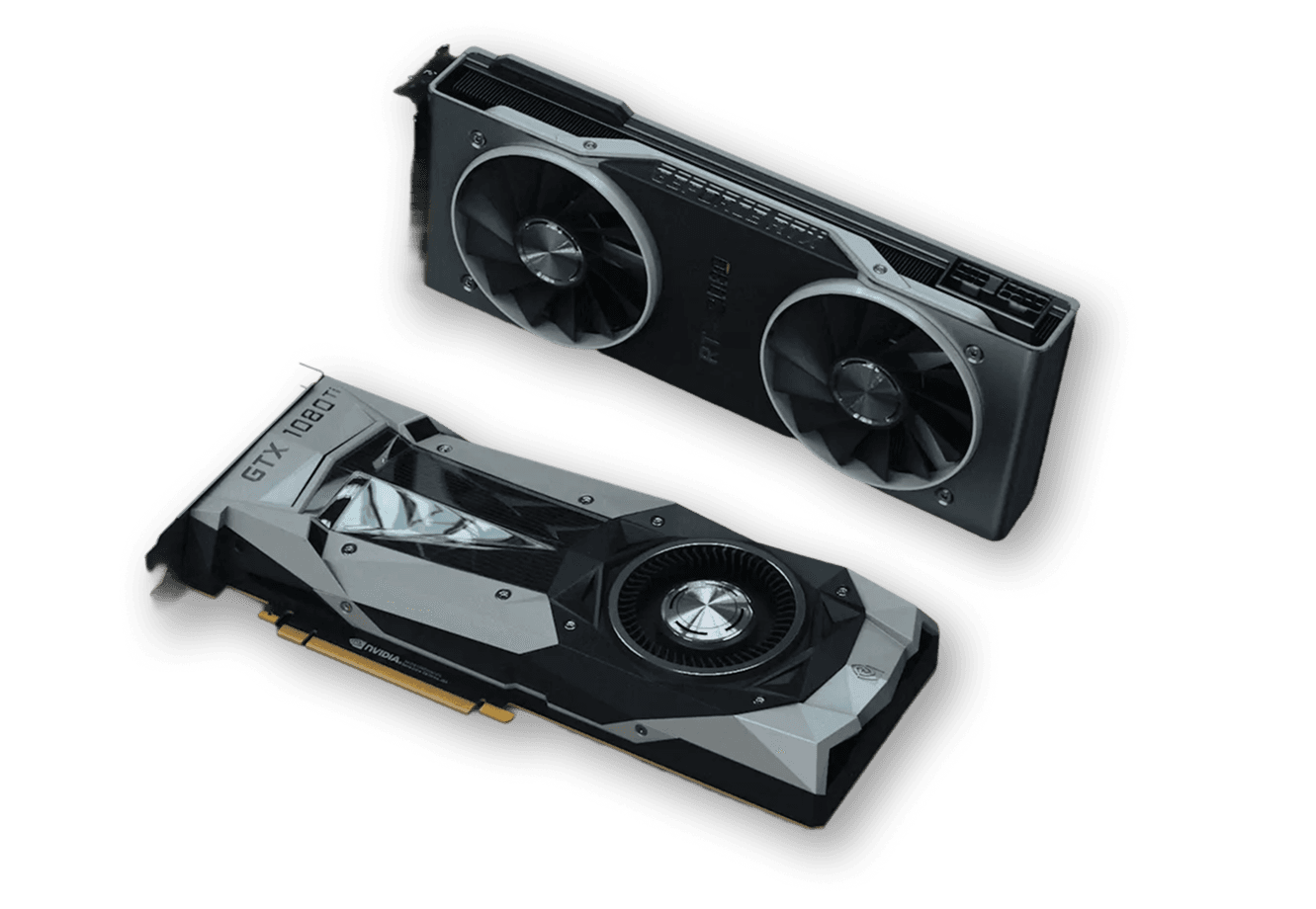 gpu sunucu örnek ekran kartı görseli
